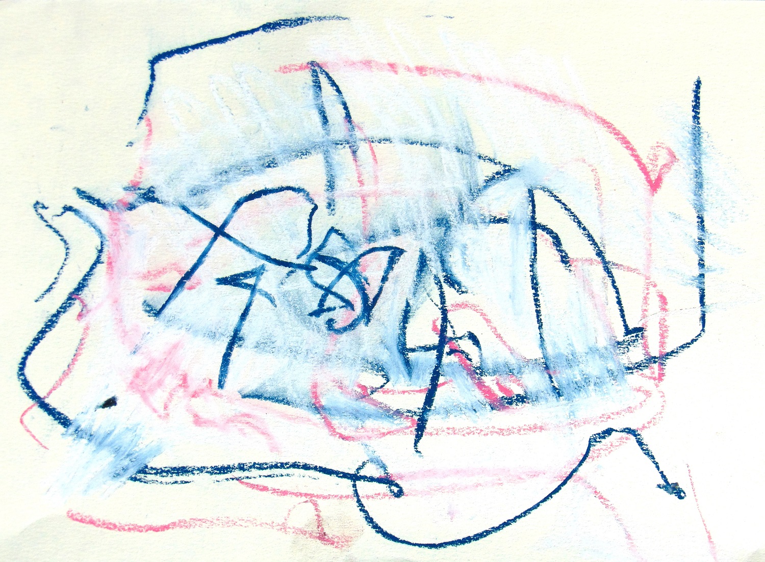Broken Container (pastel chalk on paper)